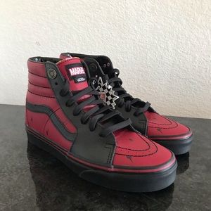 Vans x Marvel DeadPool Shoes